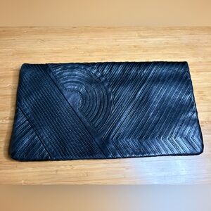 Reed Krakoff- butter soft fold-over oversized leather clutch